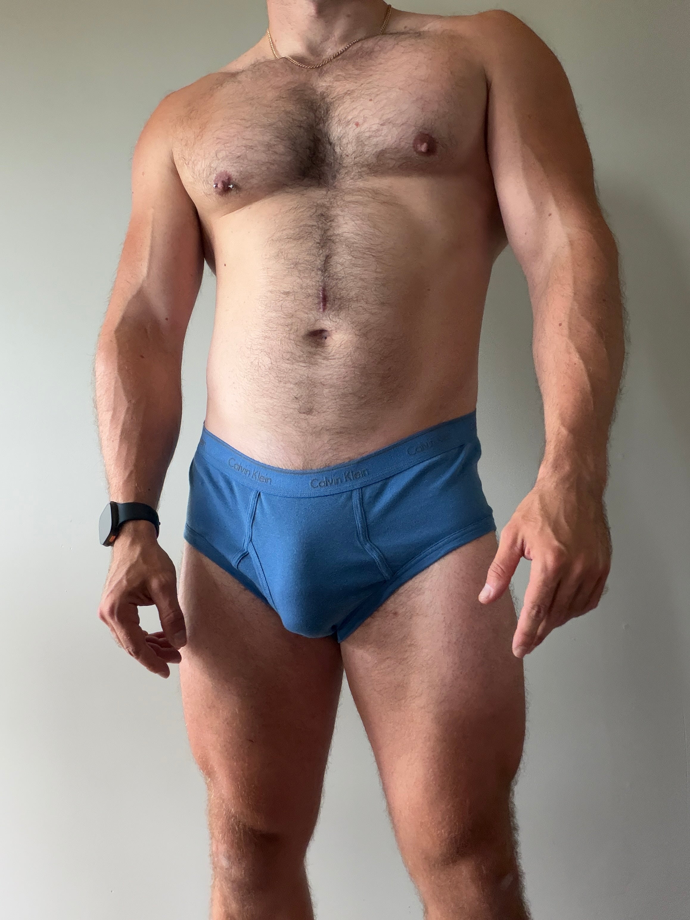 Calvin Klein Open-fly Briefs