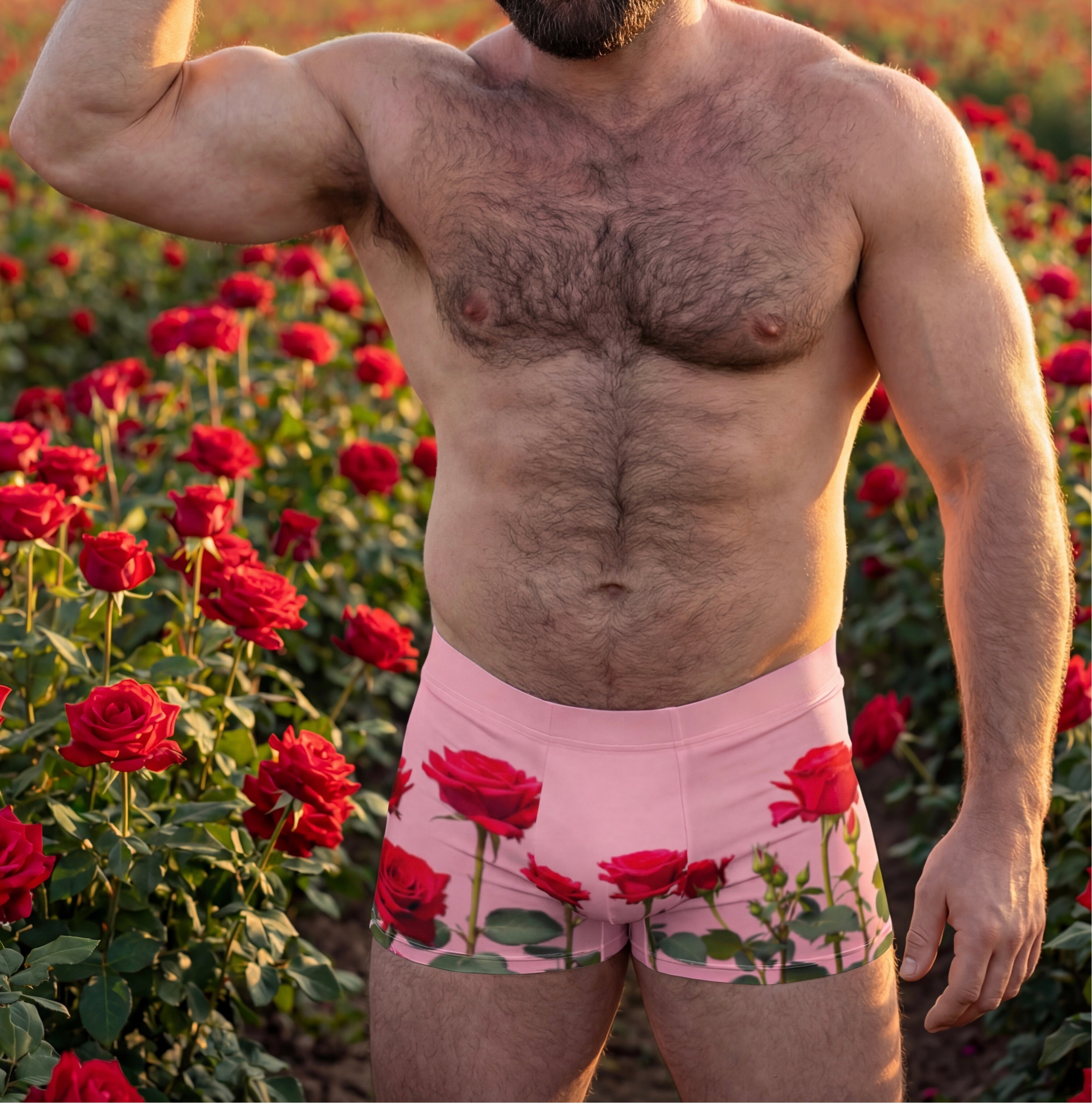 MXMN Red Rose Boxer Briefs