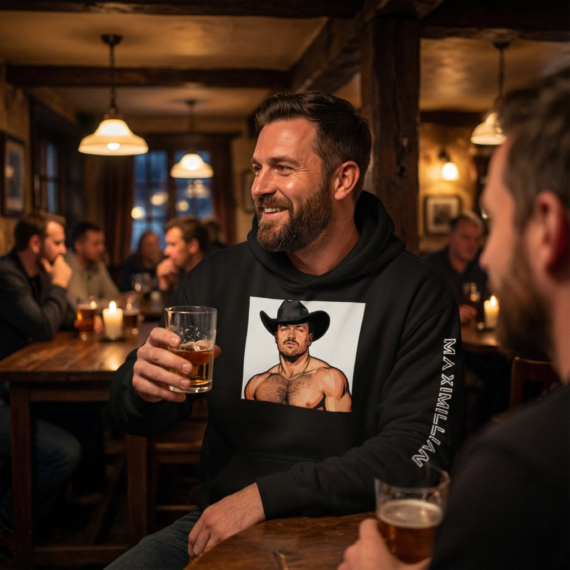 Maximillian Cowboy Oversized Hoodie