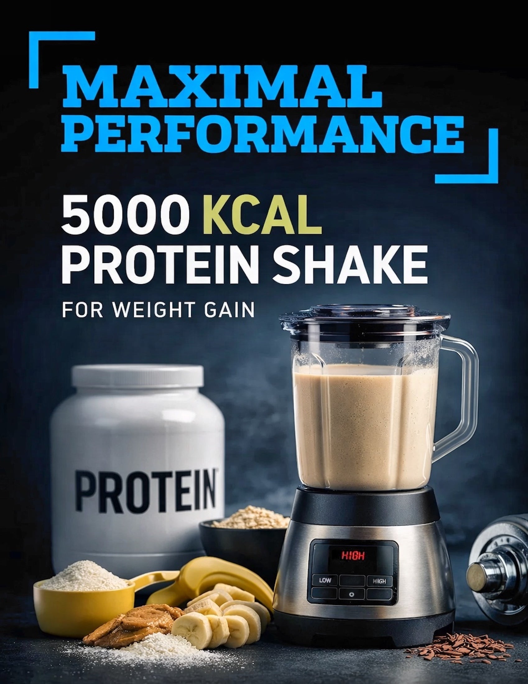 5000kcal Smoothie Recipe